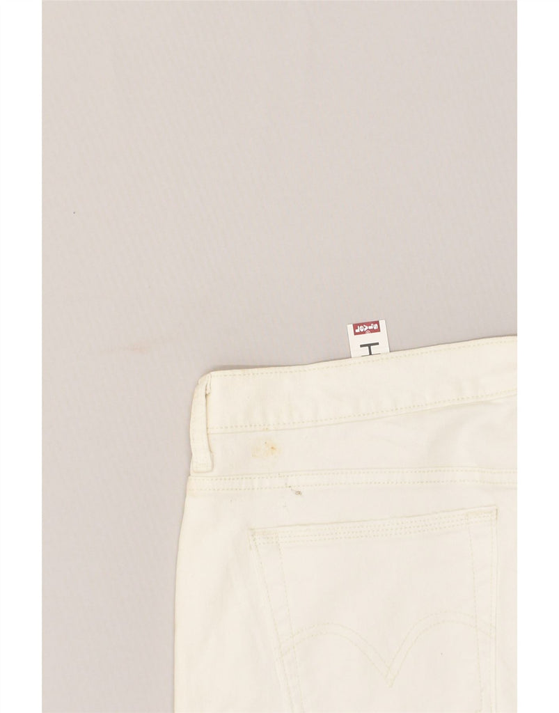 LEVI'S Womens 513 Bootcut Jeans US 16 XL W36 L32 Beige Cotton | Vintage Levi's | Thrift | Second-Hand Levi's | Used Clothing | Messina Hembry 