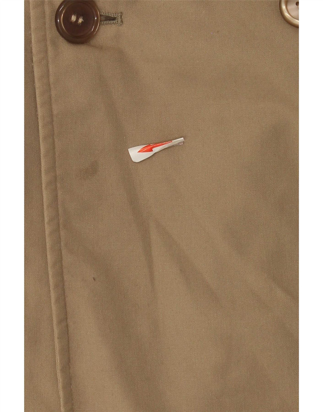 Vintage Mens Trench Coat UK 36 Small Beige Classic
