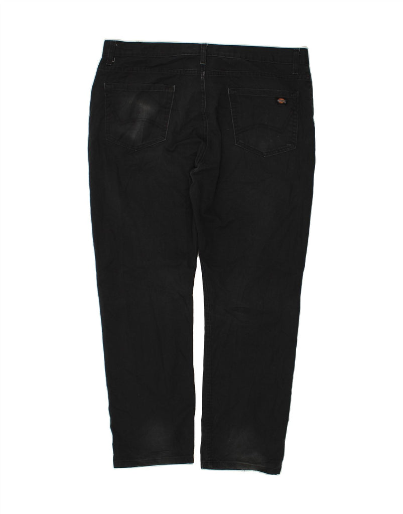 DICKIES Mens Slim Casual Trousers W40 L29 Black | Vintage Dickies | Thrift | Second-Hand Dickies | Used Clothing | Messina Hembry 