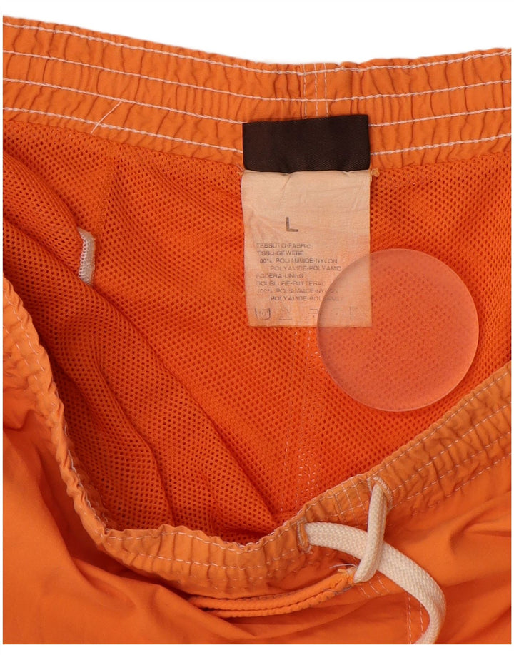 NAPAPIJRI Mens Swimming Shorts Large  Orange Polyamide