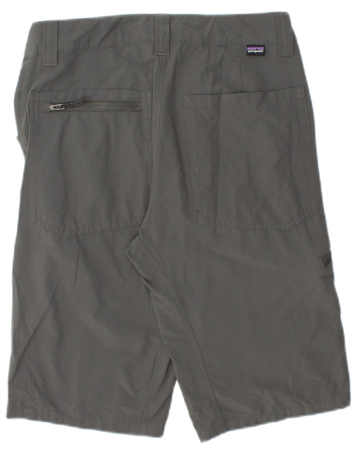 PATAGONIA Mens Cargo Shorts W28 Small Grey Nylon