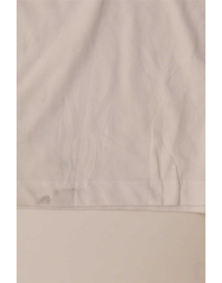 Nike Mens Dri Fit Graphic T-Shirt Top Large White Cotton