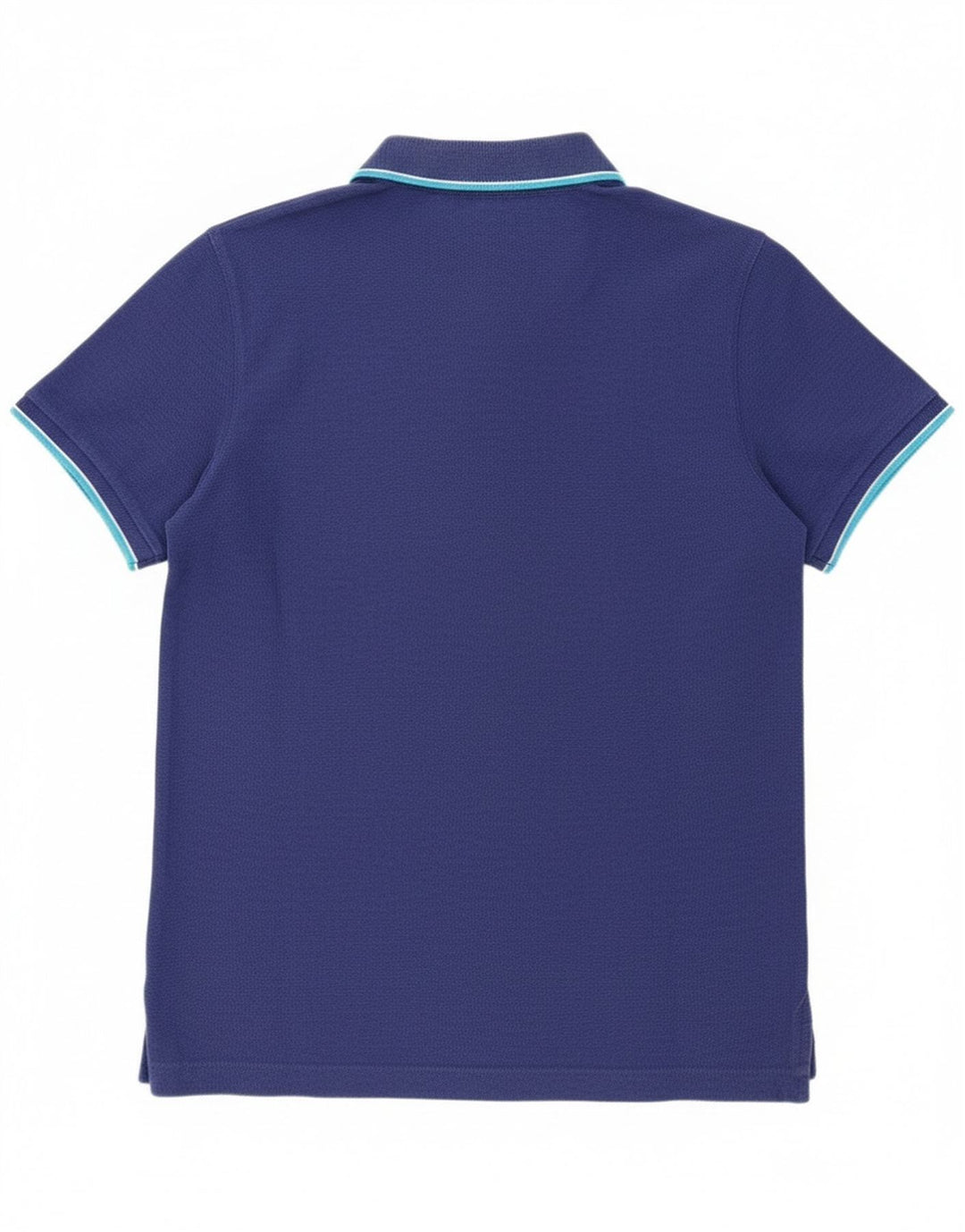 Superdry Mens Polo Shirt Large Blue Cotton