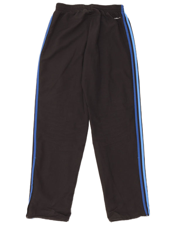 Adidas Mens Climalite Tracksuit Trousers Medium Black Polyester