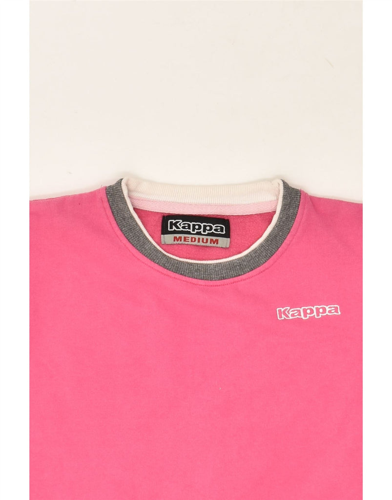 CHAMPION Girls Graphic Sweatshirt Jumper 14-15 Years Medium  Pink Cotton | Vintage Champion | Thrift | Second-Hand Champion | Used Clothing | Messina Hembry 