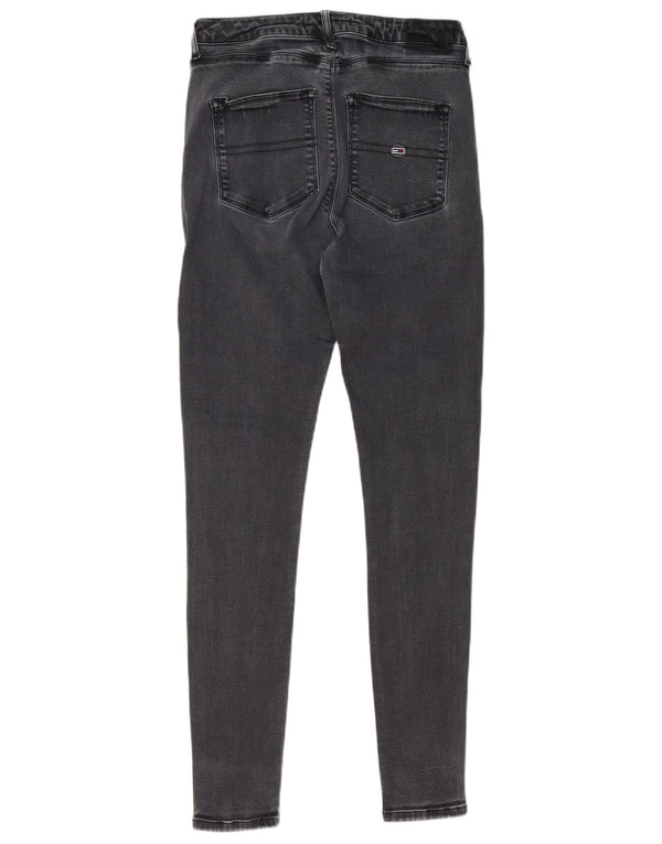 Tommy Hilfiger Womens Super Skinny Jeans W29 L32 Grey Cotton