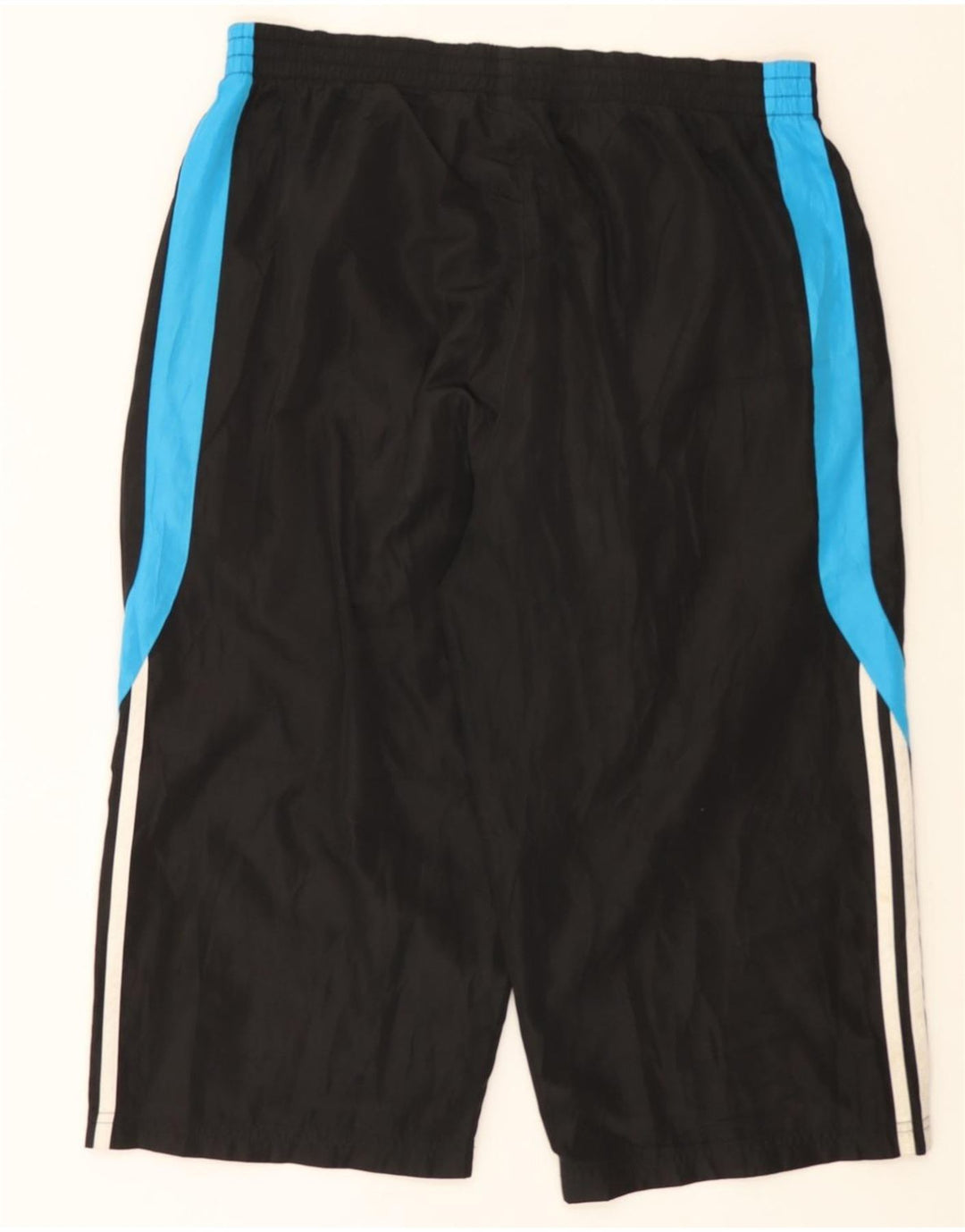 ADIDAS Mens Bermuda Sport Shorts Large  Black Colourblock Polyester Vintage Adidas and Second-Hand Adidas from Messina Hembry 