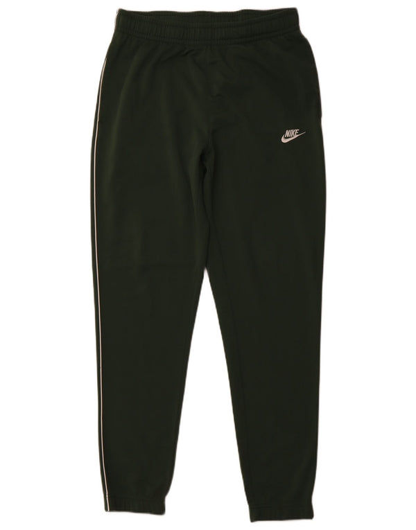 NIKE Mens Tracksuit Trousers Joggers Medium  Green Polyester