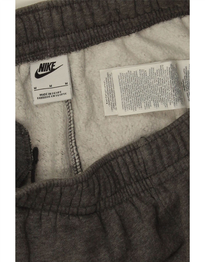 Nike Mens Tracksuit Trousers Joggers Medium Grey Flecked Cotton