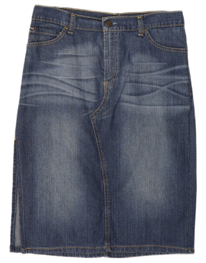 Levi's Womens Denim Skirt W30 Medium Blue