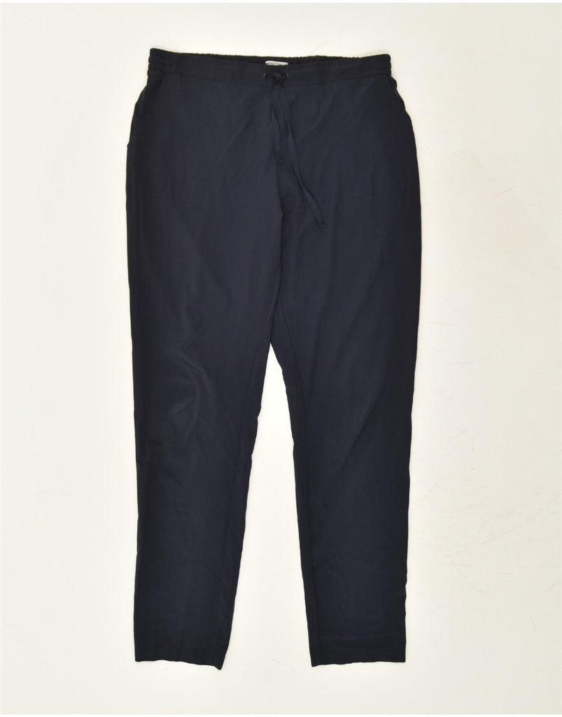 MOUNTAIN WAREHOUSE Womens Tracksuit Trousers UK 14 Large Navy Blue | Vintage Mountain Warehouse | Thrift | Second-Hand Mountain Warehouse | Used Clothing | Messina Hembry 