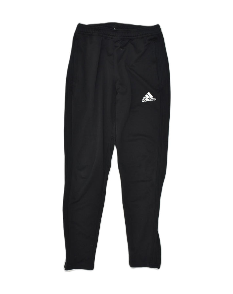 ADIDAS Mens Tracksuit Trousers Small Black Polyester | Vintage Adidas | Thrift | Second-Hand Adidas | Used Clothing | Messina Hembry 