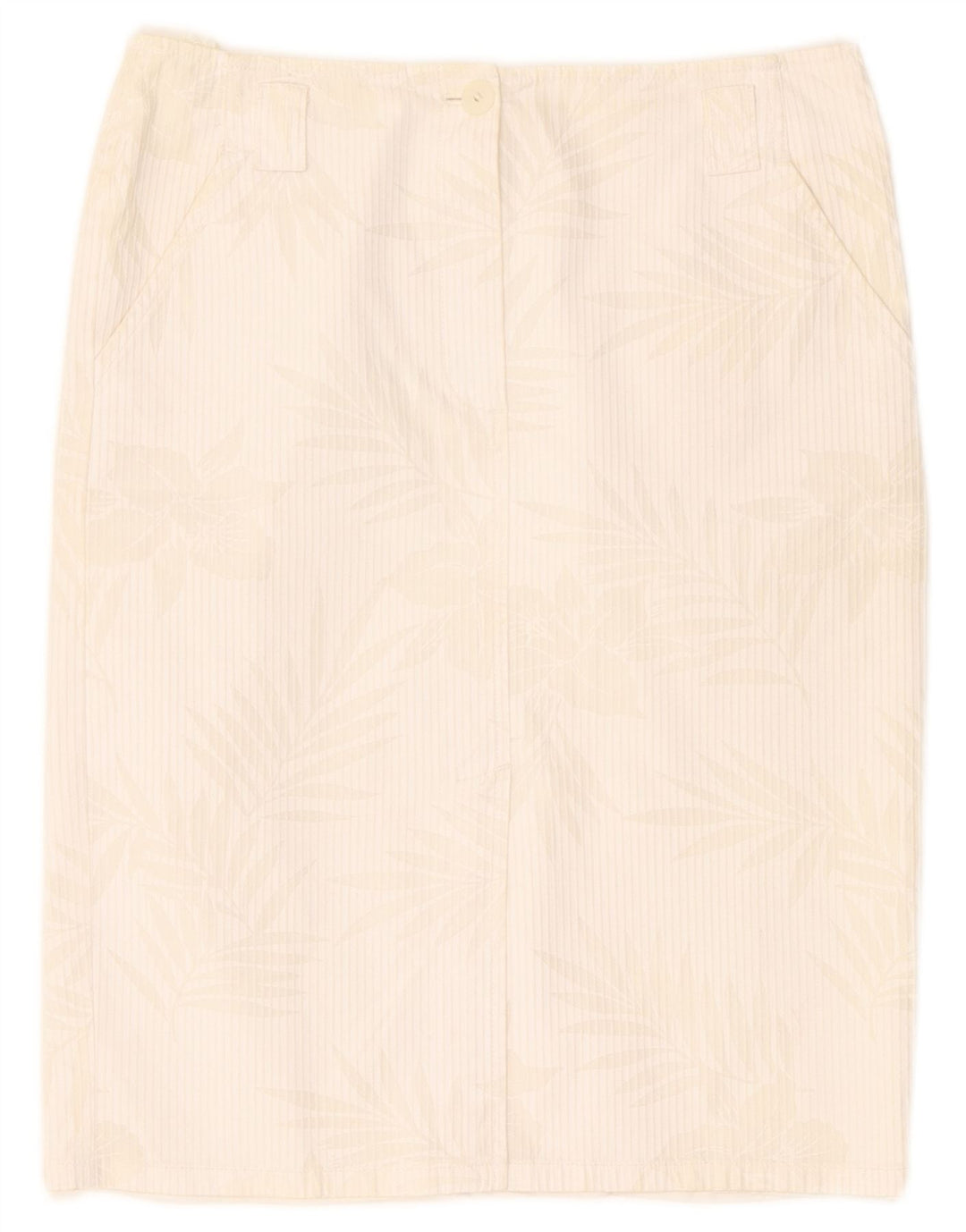 Taifun Womens Pencil Skirt W28 Medium White Floral