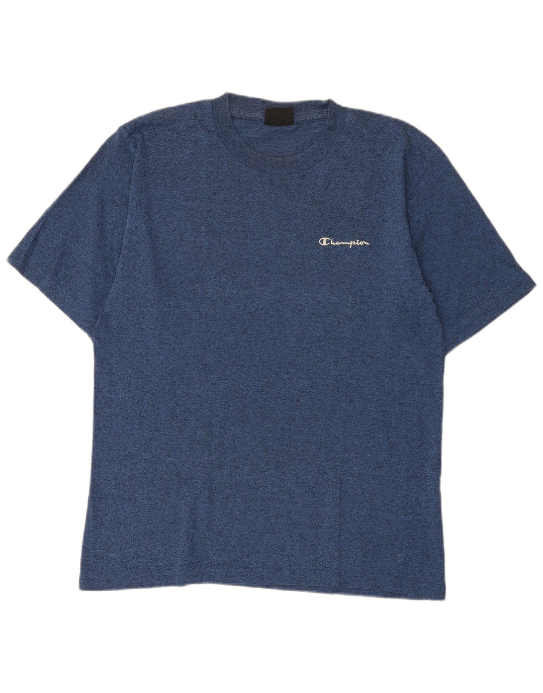 Champion Mens T-Shirt Top Medium Blue