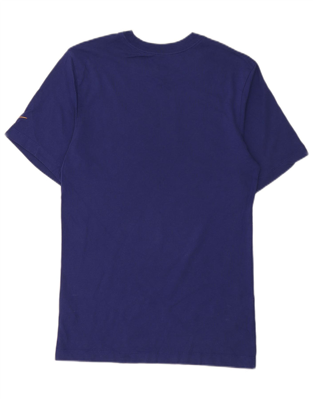 NIKE Mens Graphic T-Shirt Top XS Blue Cotton