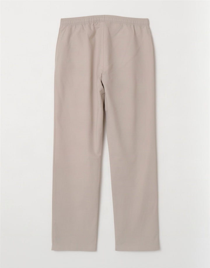 Asics Mens Graphic Tracksuit Trousers Medium Grey Polyester