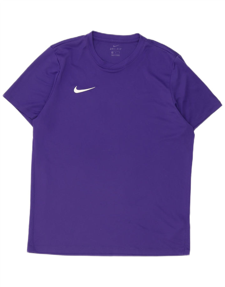 Nike Mens Dri Fit T-Shirt Top XL Purple Polyester