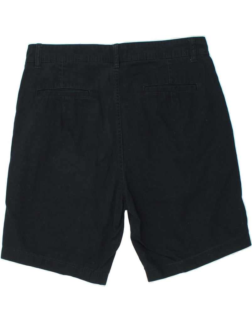 DACK'S Mens Regular Fit Chino Shorts IT 50 Large W32  Navy Blue Cotton Vintage Dack's and Second-Hand Dack's from Messina Hembry 