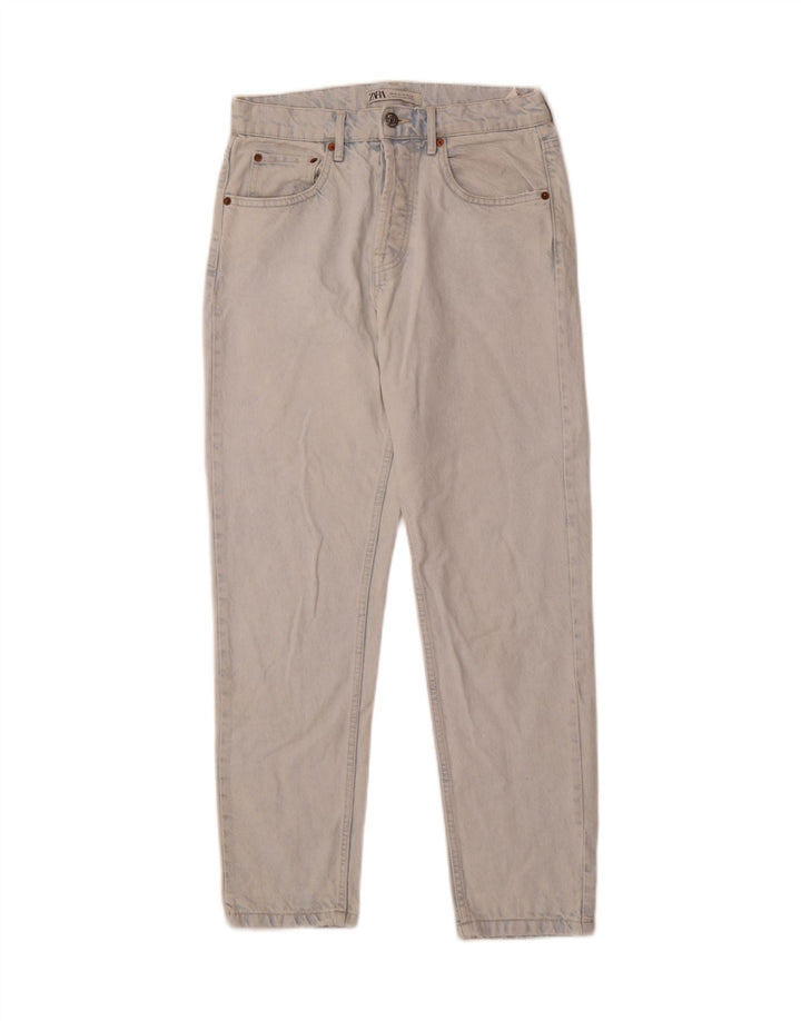 ZARA Mens Straight Jeans EU 38 Small W30 L28 Blue Cotton Vintage Zara and Second-Hand Zara from Messina Hembry 