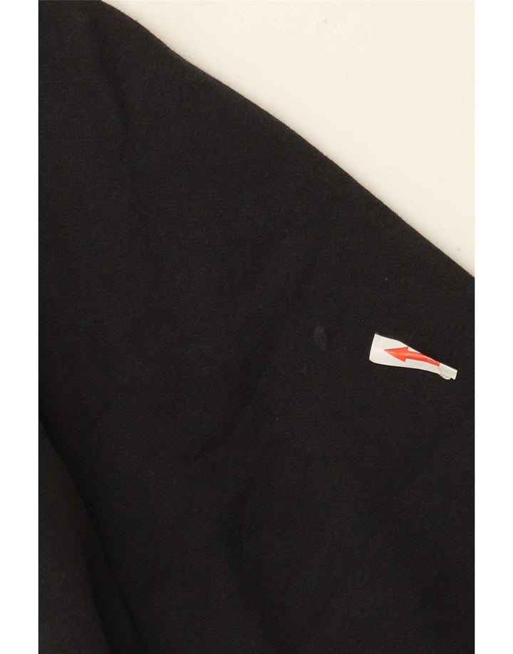 Nike Mens Graphic Hoodie Jumper Large Black Cotton