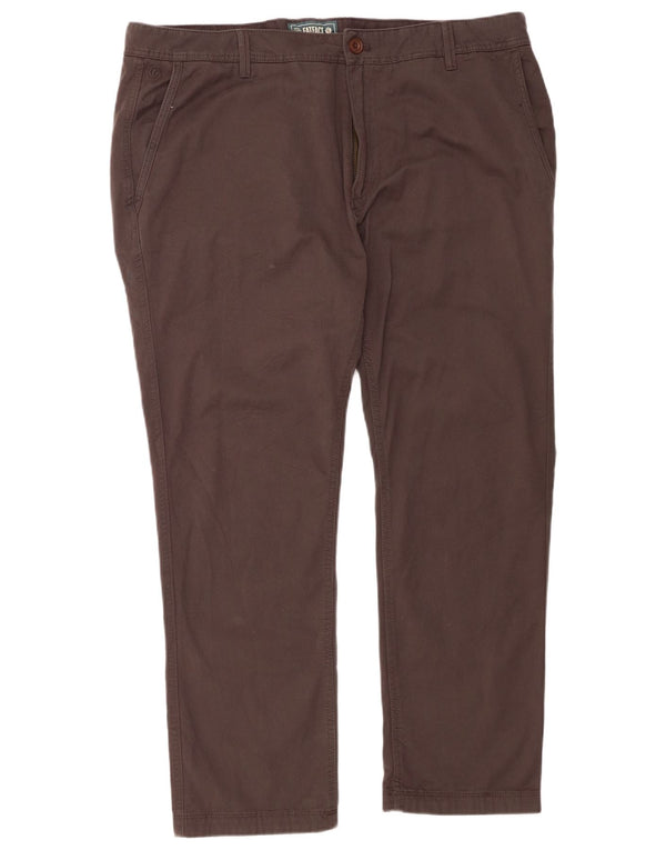 Fat Face Mens Straight Chino Trousers W40 L29 Grey Cotton