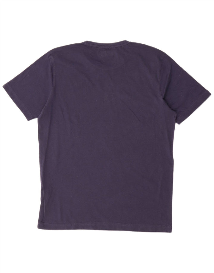 Kappa Mens Graphic T-Shirt Top Large Navy Blue Cotton