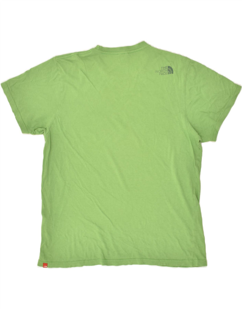 THE NORTH FACE Mens Graphic T-Shirt Top Medium Green Cotton | Vintage The North Face | Thrift | Second-Hand The North Face | Used Clothing | Messina Hembry 