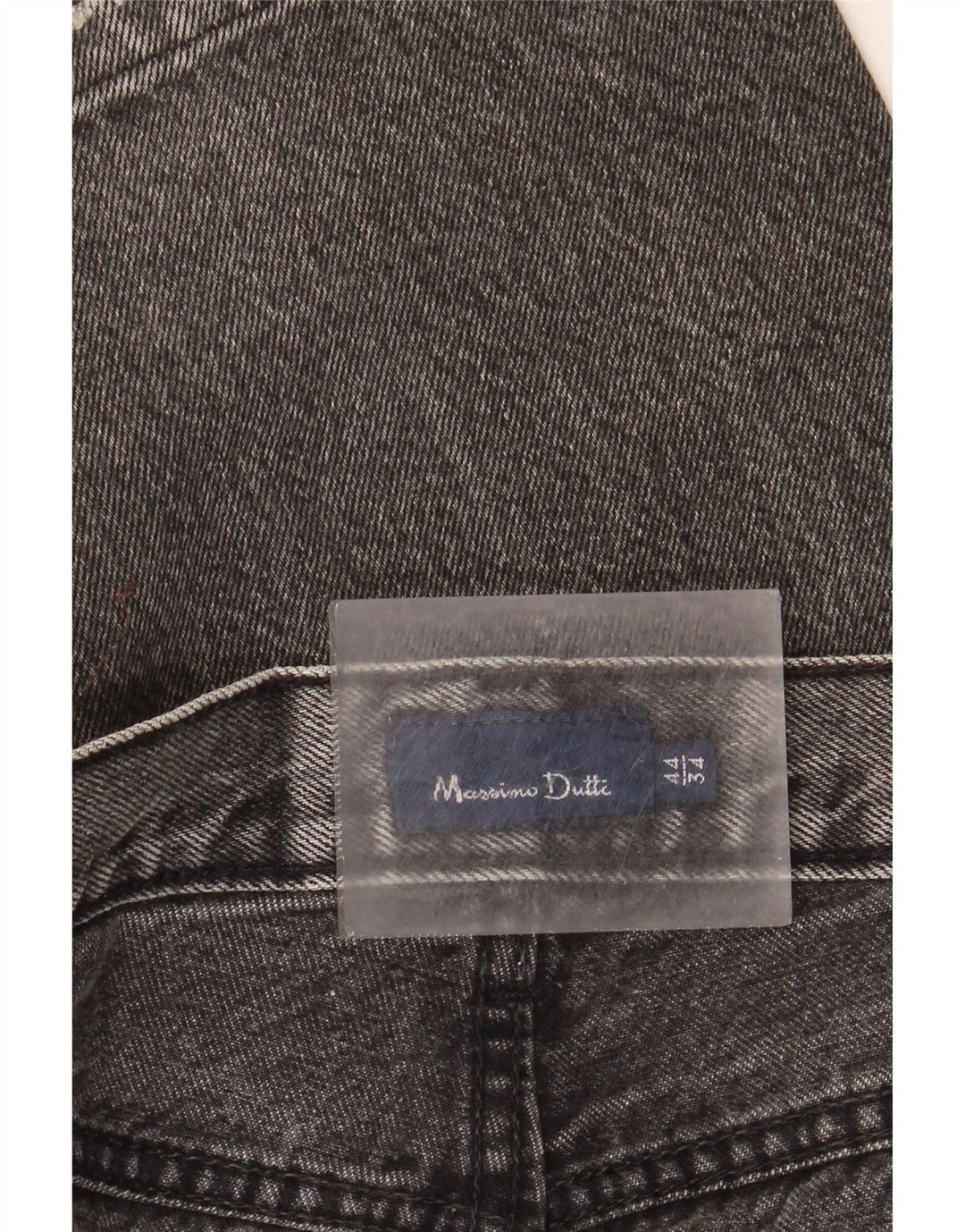 Massimo Dutti Mens Straight Jeans EU 44 Large W34 L30 Grey