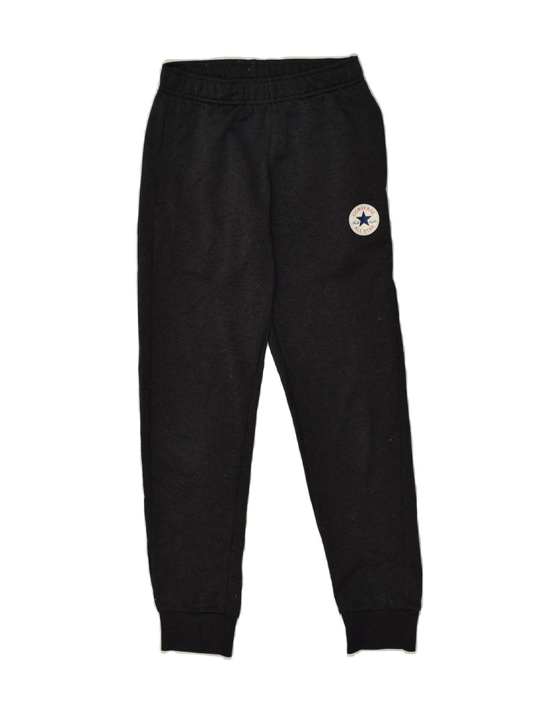 CONVERSE Boys Tracksuit Trousers Joggers 10-11 Years Medium Black | Vintage Converse | Thrift | Second-Hand Converse | Used Clothing | Messina Hembry 