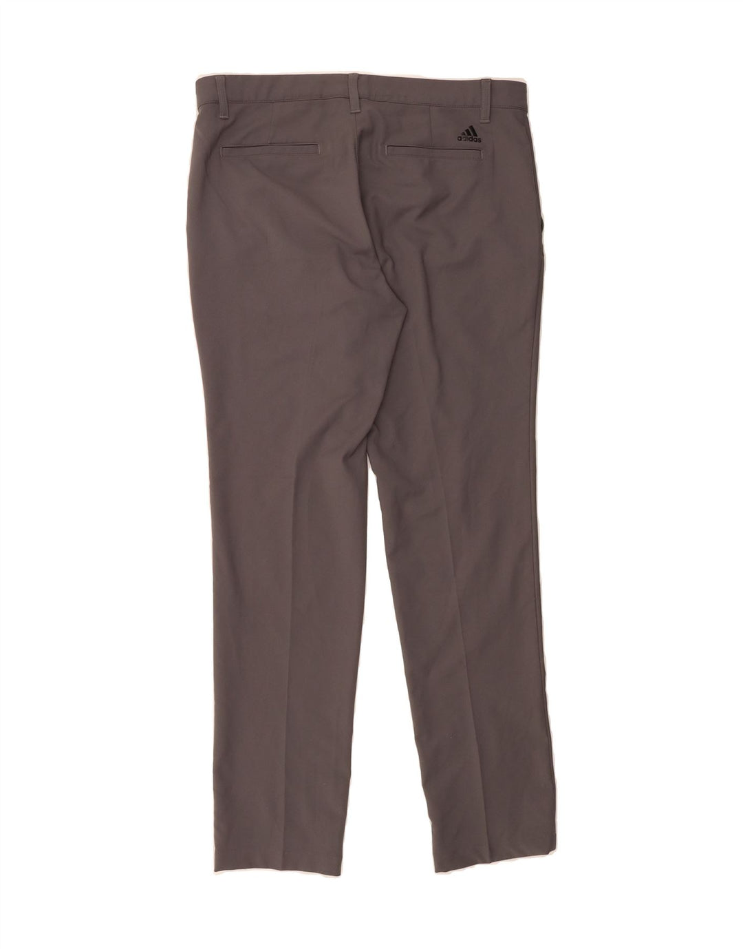 ADIDAS Mens Slim Chino Trousers W34 L32 Grey Polyester Vintage Adidas and Second-Hand Adidas from Messina Hembry 