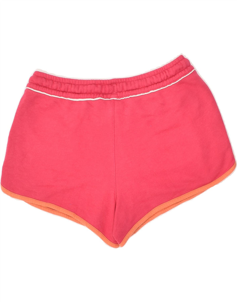 PUMA Womens Sport Shorts UK 10 Small Pink Cotton | Vintage Puma | Thrift | Second-Hand Puma | Used Clothing | Messina Hembry 