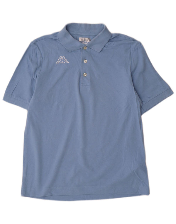 Kappa Mens Polo Shirt Small Blue Cotton