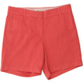 J. CREW Womens Chino Shorts US 12 Large W36  Red Cotton Vintage J. Crew and Second-Hand J. Crew from Messina Hembry 