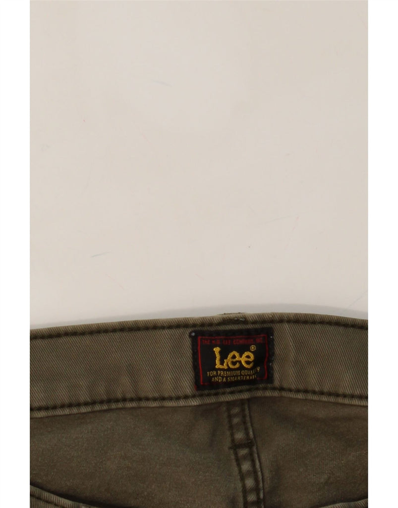 LEE Mens Daren Zip Fly Straight Jeans  W31 L30 Khaki Cotton Vintage Lee and Second-Hand Lee from Messina Hembry 