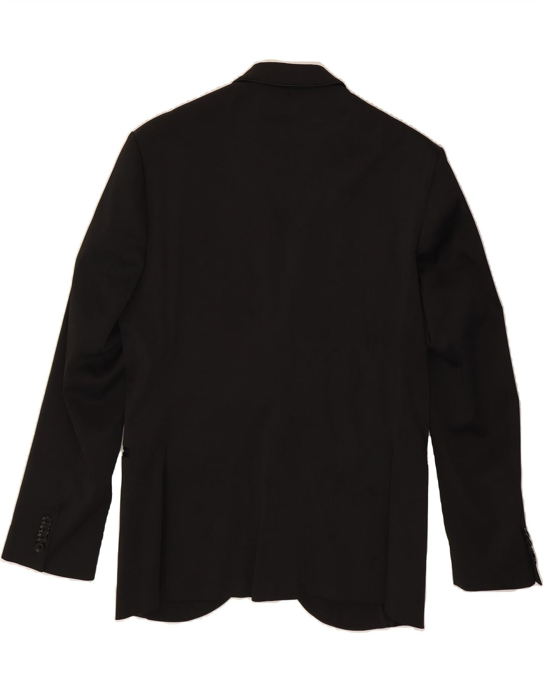 HAVANA & CO Mens 2 Button Blazer Jacket IT 48 Medium Black Polyester