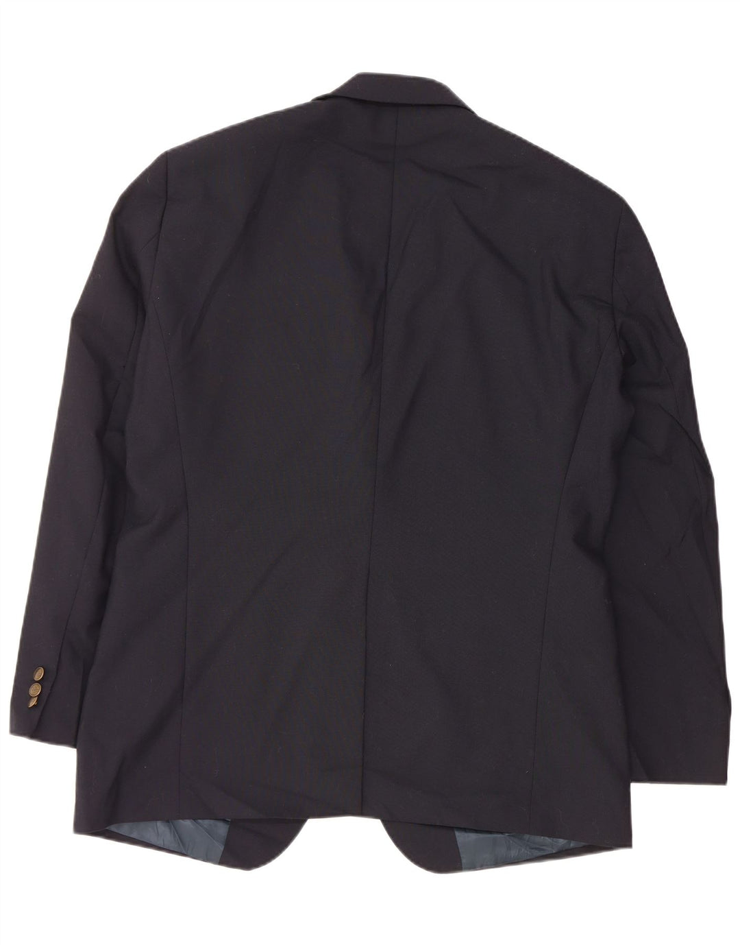 DOCKERS Mens 2 Button Blazer Jacket UK 42 XL Black Polyester