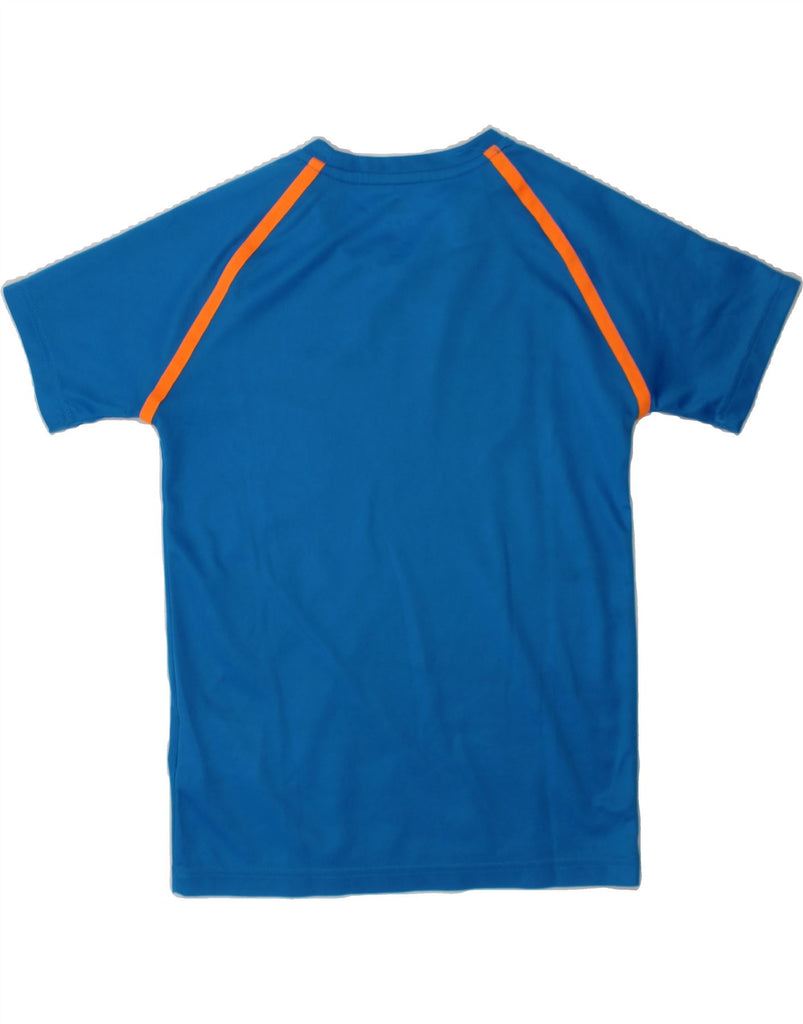 ADIDAS Boys Climalite T-Shirt Top 9-10 Years Blue Polyester Vintage Adidas and Second-Hand Adidas from Messina Hembry 