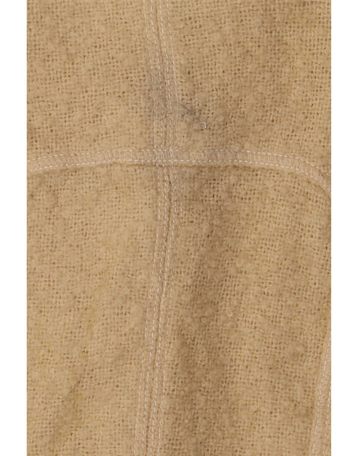 Zara Womens Overcoat UK 12 Medium Off White