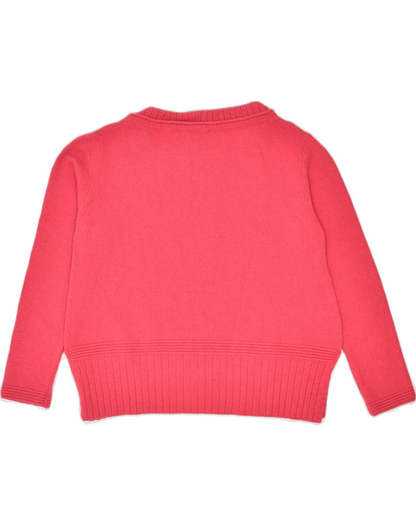 ARMANI JEANS Womens Boat Neck Jumper Sweater IT 48 XL Pink | Vintage | Thrift | Second-Hand | Used Clothing | Messina Hembry 