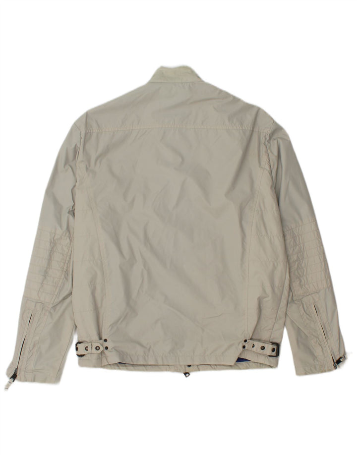 GAS Mens Utility Jacket UK 38 Medium Grey Polyamide