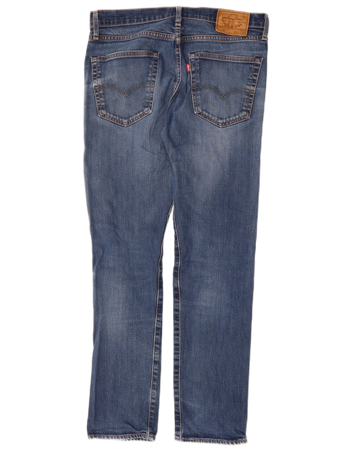 Levi's Mens 502 Tapered Jeans W32 L29 Blue Cotton