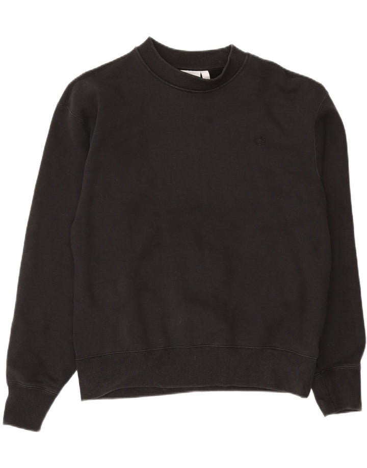 Adidas Mens Sweatshirt Jumper Medium Black Cotton