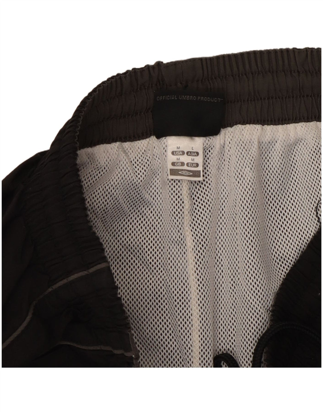 Umbro Mens Graphic Tracksuit Trousers Joggers Medium  Black