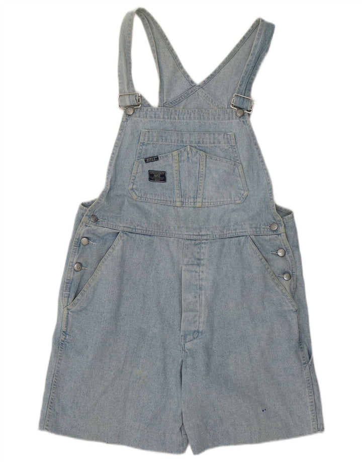 Rifle Womens Dungarees Denim Shorts W36 XL Blue