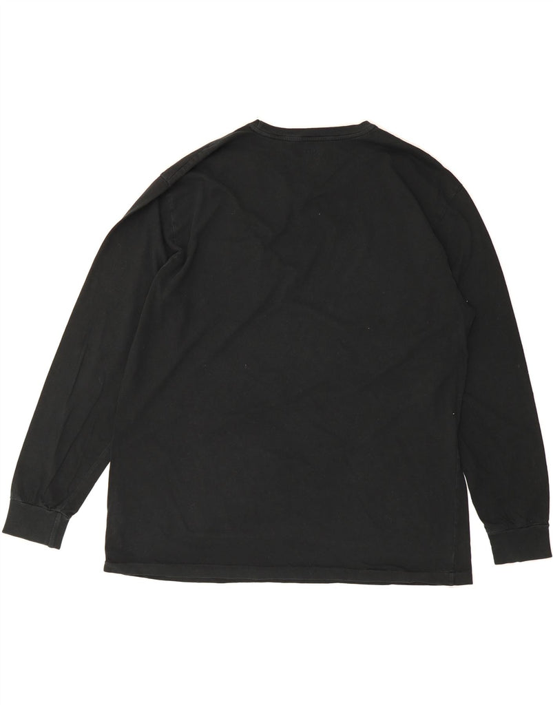 POLO RALPH LAUREN Mens Top Long Sleeve Large Black Cotton Vintage Polo Ralph Lauren and Second-Hand Polo Ralph Lauren from Messina Hembry 