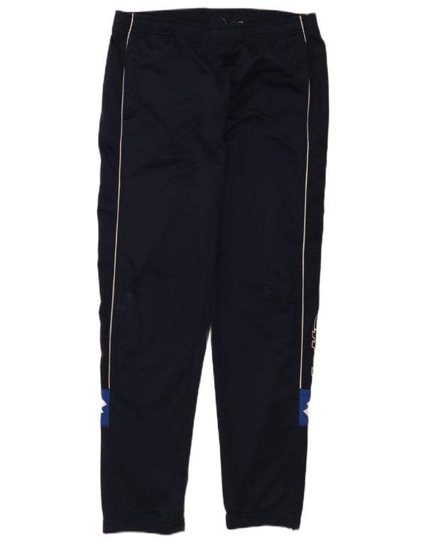 Lotto Mens Graphic Tracksuit Trousers Medium Navy Blue Colourblock
