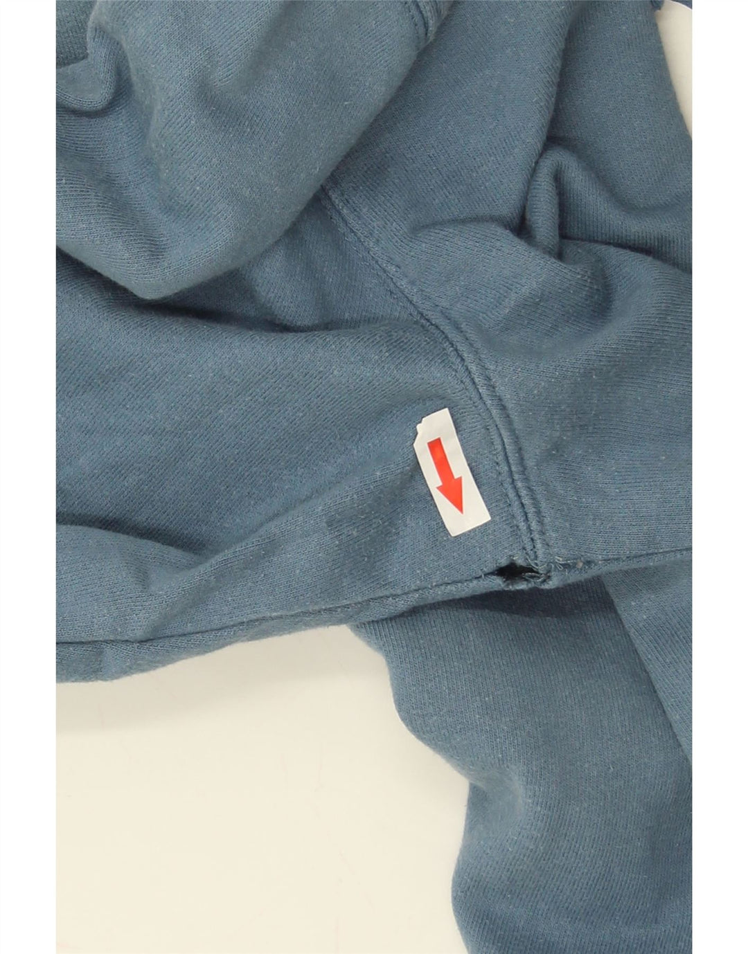 Vans Mens Graphic Hoodie Jumper Large Blue Cotton