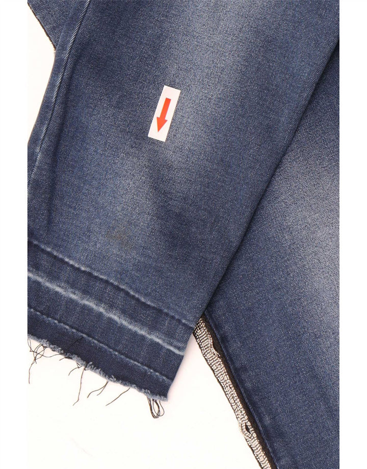 Benetton Womens Skinny Jeans W27 L27 Blue