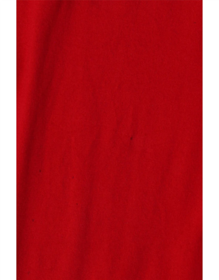 ZARA Mens Top Long Sleeve XL Red