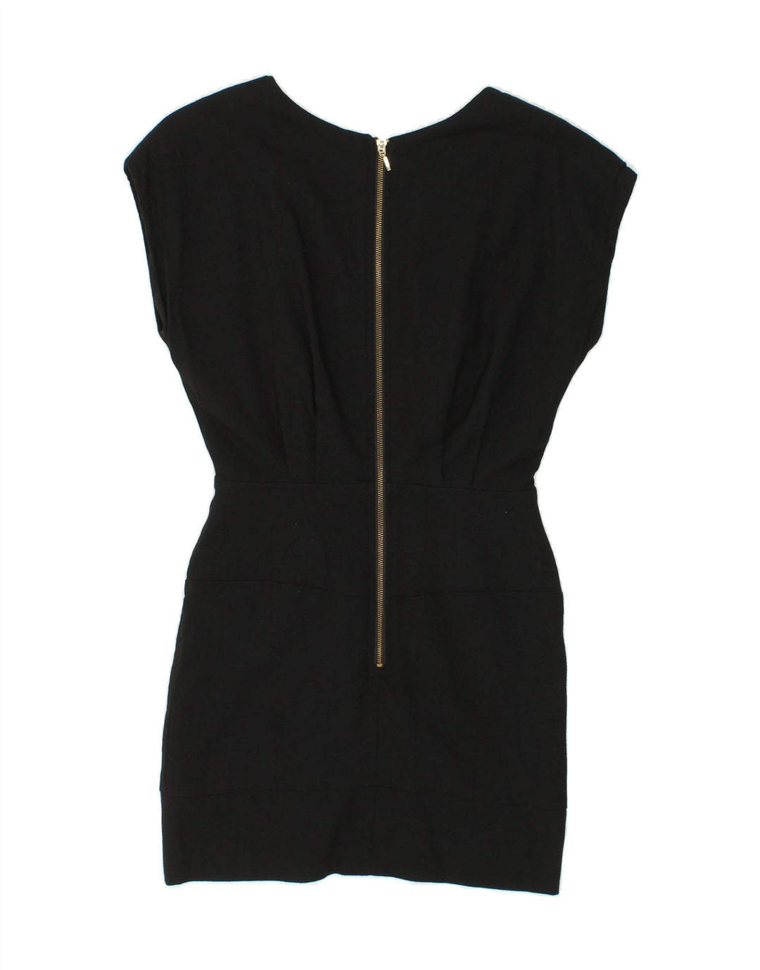 FRENCH CONNECTION Womens Basic Dress UK 8 Small Black Viscose Vintage French Connection and Second-Hand French Connection from Messina Hembry 